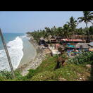 Der Strand vor unserer Unterkunft